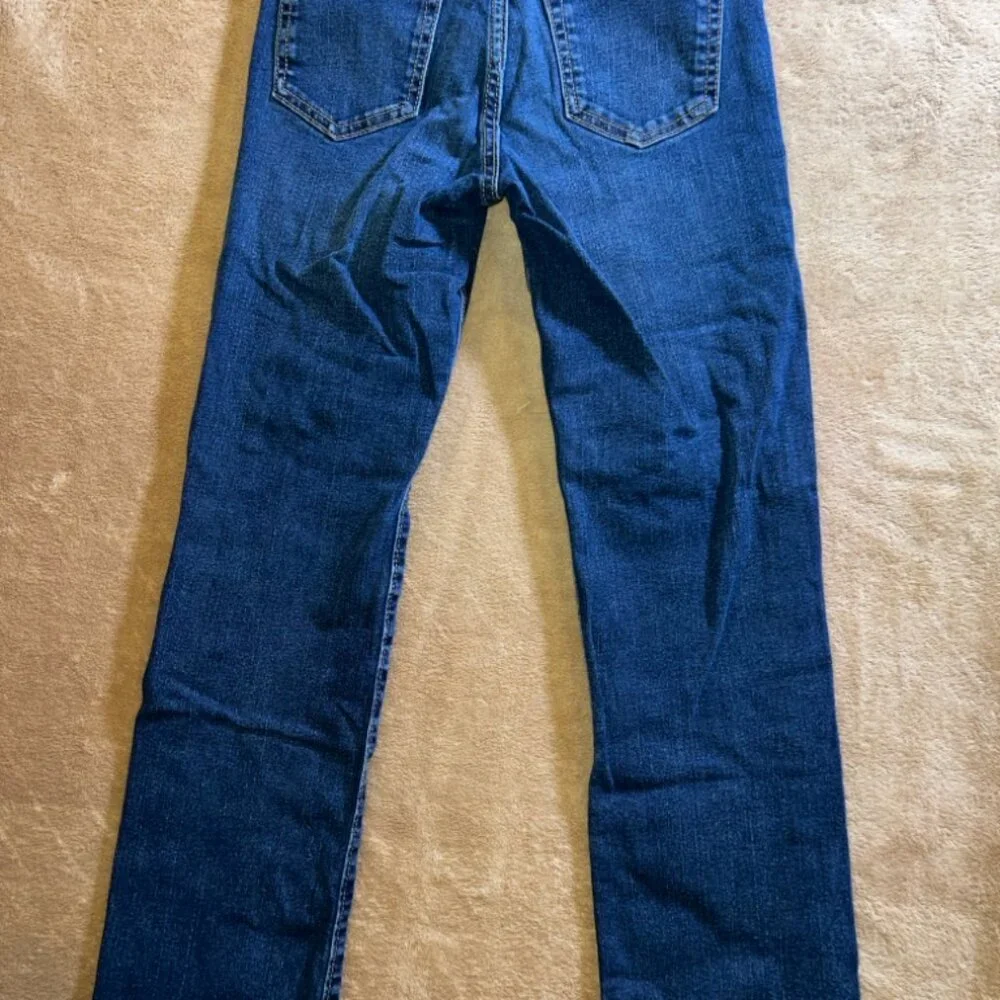 Old Navy Kids 10 Blue Denim‎ Straight Leg Built-in Flex Built-in Tough Jeans